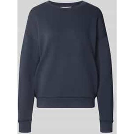 relaxed fit sweatshirt met elastische boordjes