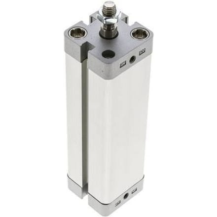 ISO 21287 Compacte Dubbelwerkende Cilinder 25-100mm - Magnetisch - Mannelijke Stang