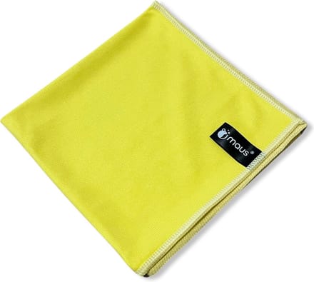Maus microvezel doeken 10 stuks - RVS doeken geel 40x40cm