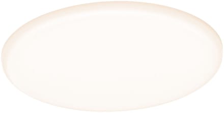 VariFit LED-inbouwpaneel 3-Step-Dim Veluna IP44 rond 185 mm 17W 1400lm 3000K Satijn dimbaar