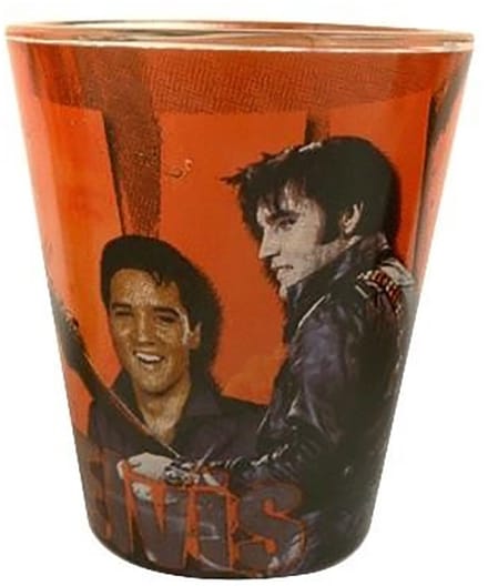 Shotglas Elvis foto montage