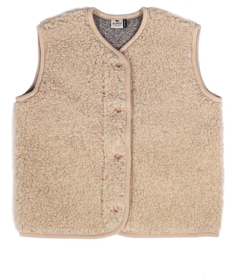 Alwero bodywarmer Tyb light junior Sandbrown Maat 92-98