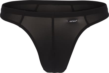 Olaf Benz String - 8000 Black - maat M (M) - Heren Volwassenen - Polyamide- 1-06022-8000-M