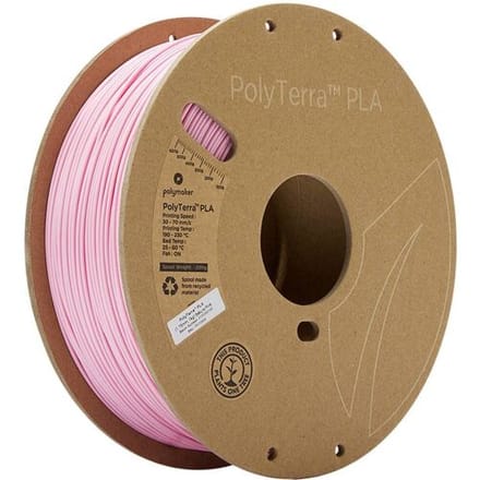 Polymaker 70908 PolyTerra Filament PLA kunststof Gering kunststofgehalte 1.75 mm 1000 g Sakura Pink 1 stuk(s)