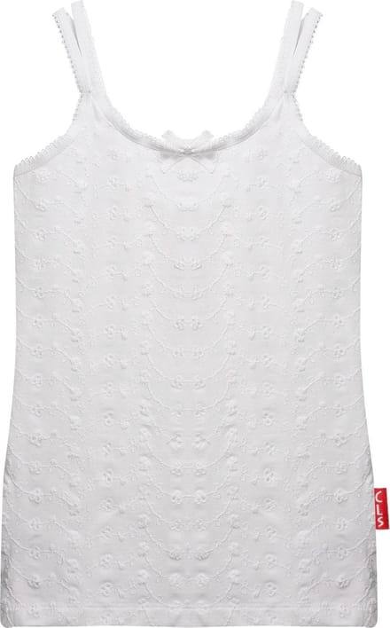 Claesen's® - Meisjes Hemd Embroidery WitCL 900-White Embroidery-14