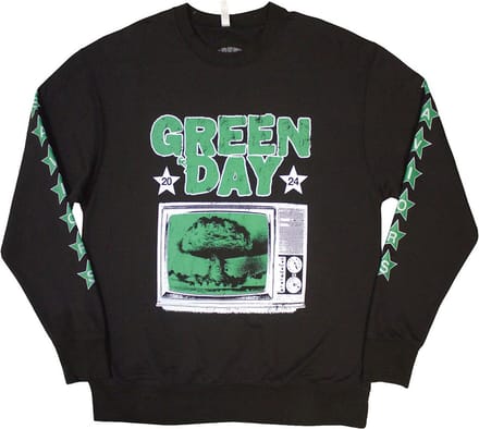 Green Day - TV Explosion Sweater/trui - S - Zwart