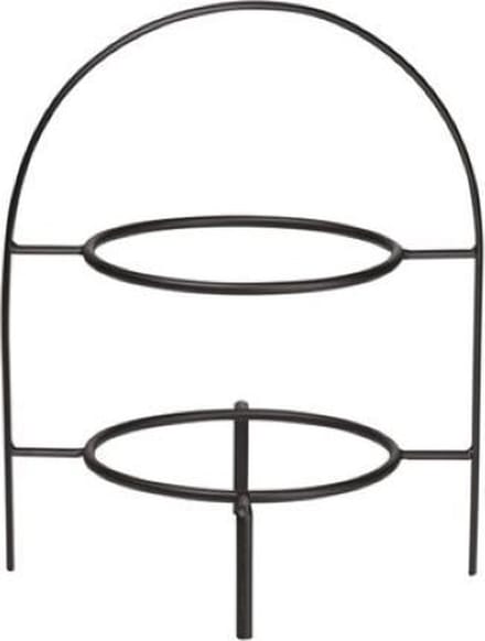 Asa A table etagere H28cm voor borden D21cm zwarte lijn