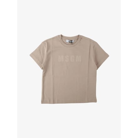 Msgm Jongens t-shirt light interlock