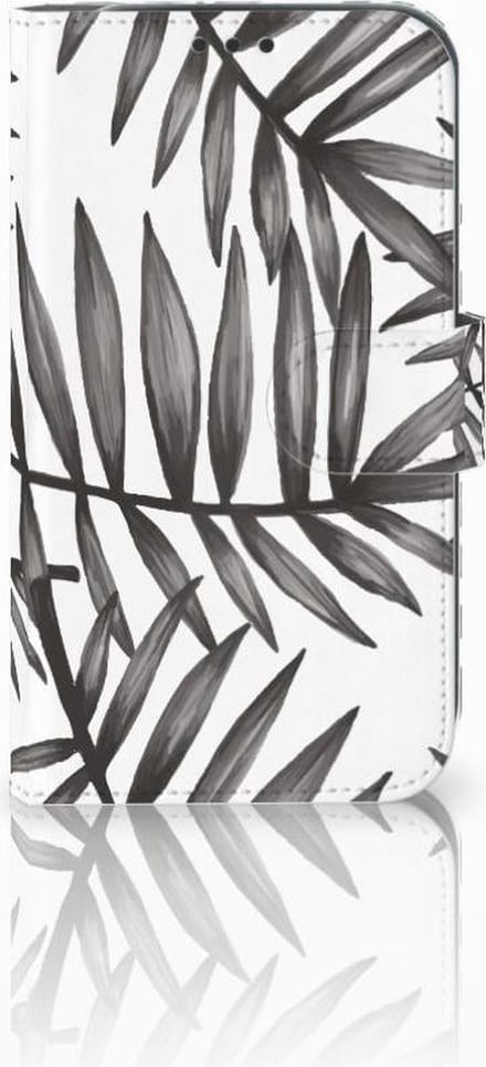 Samsung Galaxy Xcover 4 | Xcover 4s Hoesje Leaves Grey