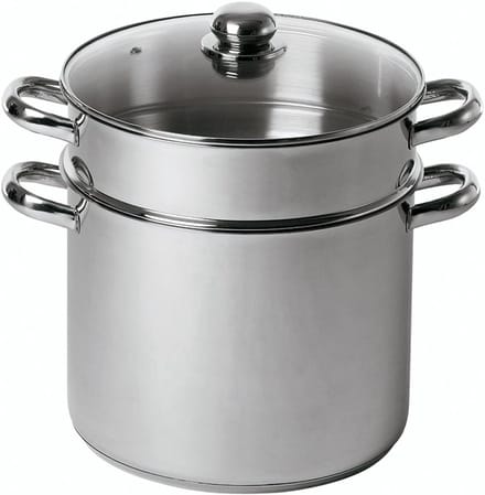 Couscous-pot 16 l - 30 cm voor Koken en Stomen