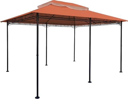 Waterdicht Vervangend Dak voor Paviljoen 4x3 Meter met PVC-Coating