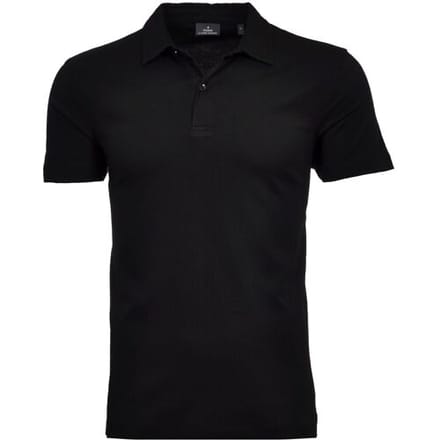 Ragman Polo Pima Cotton Uni Zwart / male
