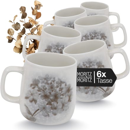 Moritz & Moritz BLOSSOM koffiemokken, set van 6