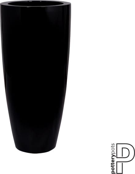 Pottery Pots - Bloempot - Zwart - D47 x H100 cm - Opening 37 cm