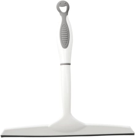 Douche Wiper - Schoonmaker Glas - Vlekken Verwijderen - Antislip Handvat - 26 cm Breed - Assorti