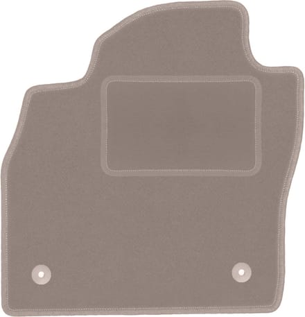 Beige bestuurdersmat voor: Skoda Scala hatchback (2019-)