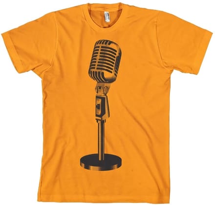 Hybris Oldschool- Micro, tel.on, e-T-shirt, oranje