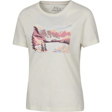 Mountain Warehouse Dames Living Lakes T-Shirt (Beige)
