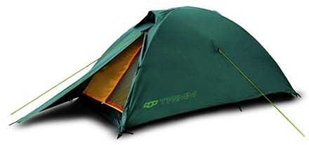 Trimm Duo - Tent - Groen - Lichtgewicht - 2 personen - Compact en Ventilerend - Kampeertent