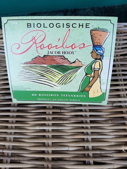 Jacob Hooy Biologische Rooibos Zakjes 80ST
