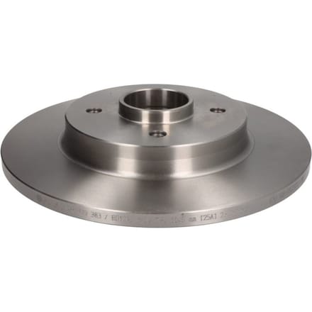 Remschijf BOSCH 0 986 479 383 achter, volledig, 1 Stuk