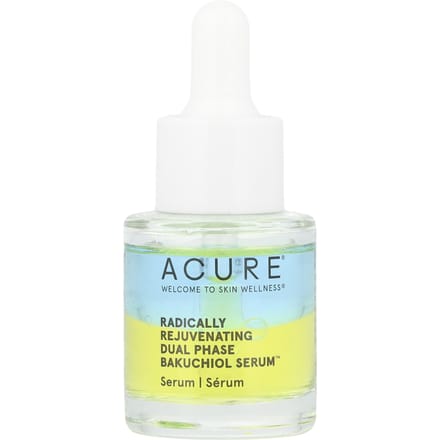 ACURE, Radically Rejuvenating, Dubbelfasig Bakuchiol Serum, 20ml (0,67 fl oz) white