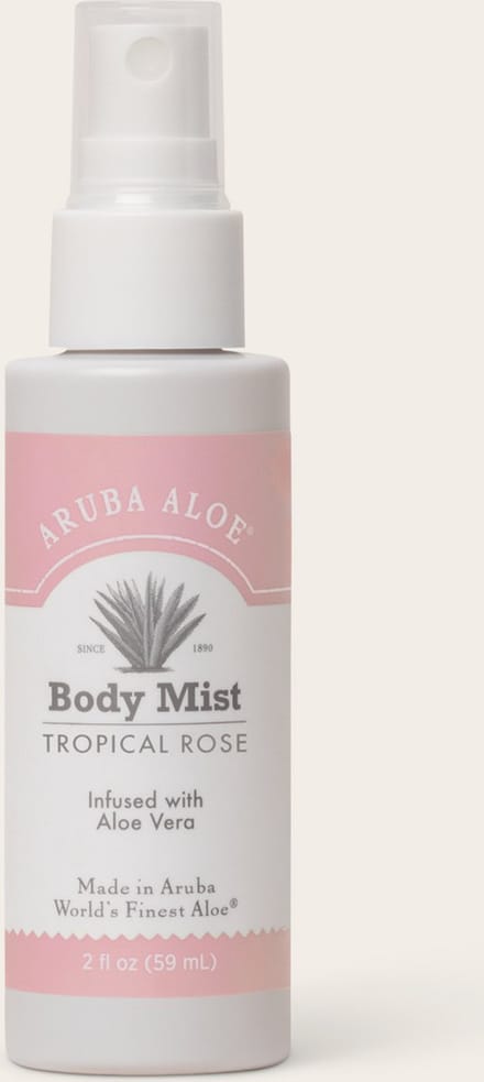 Aruba Aloe Body Mist Tropical Rose | Parabeenvrije formule | 59 ml