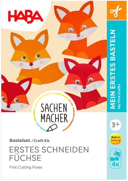 Haba knutselpakketje raamdecoraties maken bosdieren - 5+