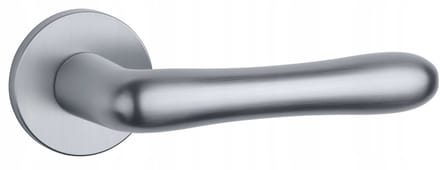 Cynia Slanke Deurkruk Rozet - Mat Chroom 7mm