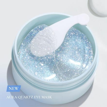 Petitfee Aura Quartz Oogmasker Hydrogel Type 30 paar + WILLEKEURIG CADEAU white