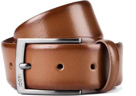 Joop! Riem Leder - Jongens - 100 cm - sandalwood