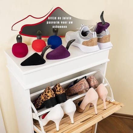 Thuys – Laarzenspanners – Laarzen Spanners – Thuiser – 35cm x 24cm x 10cm – Rood