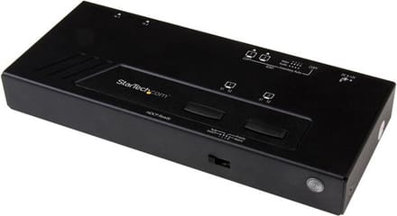 StarTech 2x2 HDMI Matrix switch - 4K met snelschakeling en auto-sensing