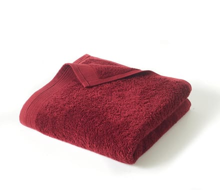 Blanc des Vosges Luxe Badhanddoek Uni - griotte - 50x100 cm - 100% microkatoen - 600 g/m²