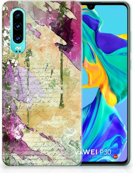 Hoesje maken Huawei P30 Letter Painting