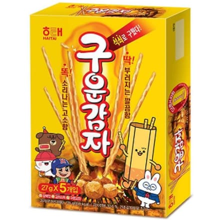 HAITAI Gebakken Aardappelstaafjes 27g x 5STUKS (3 Opties) 2PCS