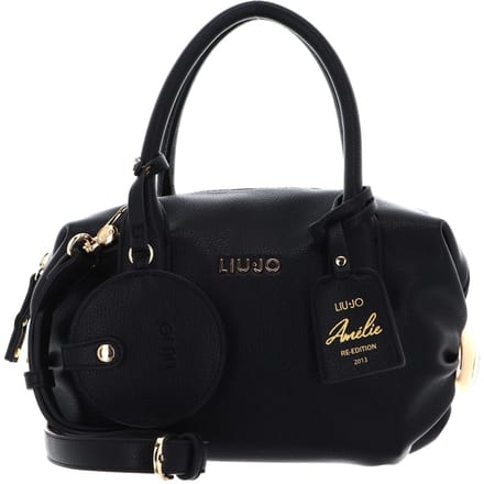 LIU JO schoudertas Amelie ECS Bowler Bag Nero zwart