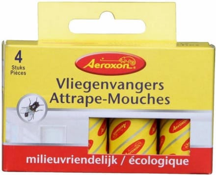 Aeroxon Vliegenvanger - 2 x 4 rollen