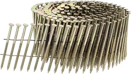 Coilspijkers - Ringnagels - Houtbewerking - 15° Hoek - 25x65mm - Verzinkt