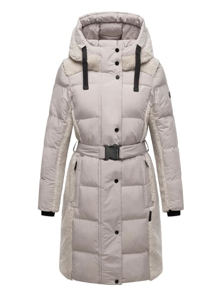 Navahoo dames wintermantel Funkelteddy – stijlvol, warm & modern
