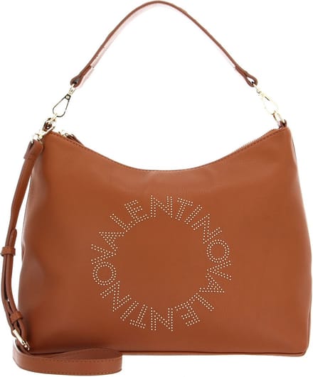 VALENTINO Shopper Schoudertas Pie Re Hobo Bag Cuoio Bruine