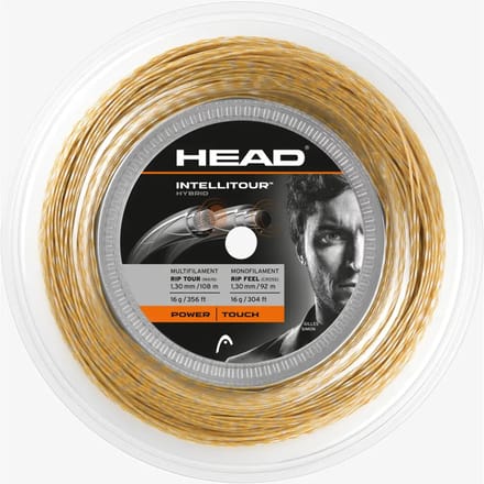 HEAD IntelliTour Rol Snaren 200m-Beige