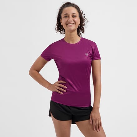 Rogelli Core Dames Hardloopshirt - Korte mouw - Cherry