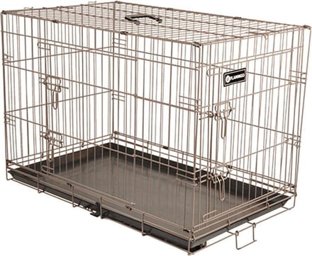 Hondenbench Ebo Taupe L - Taupe - 92 x 56 x 64 cm