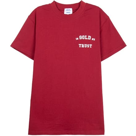 In Gold We Trust The Red Teered Größe: M | Hemden Outlet | Unisex | Rot
