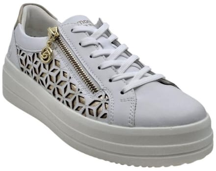 Remonte D1C11-80 Manila Kasanga | witte dames sneaker