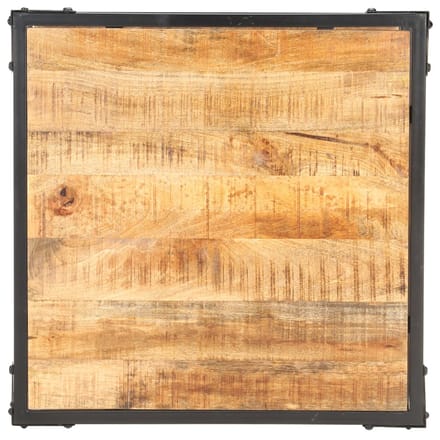 vidaXL - Salontafel - 60x60x35 - cm - massief - mangohout