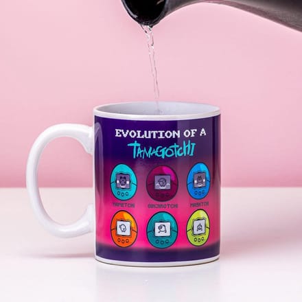 Tamagotchi Evolutie Warmtegevoelige Mok