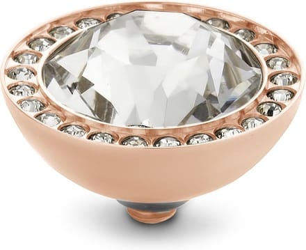 Melano Twisted Brilliant CZ Steentje Crystal Rosé
