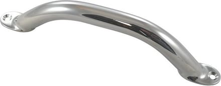 Handgreep RVS met kleine voetplaat - Lengte 340 mm